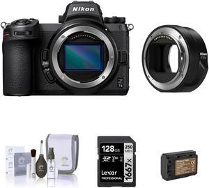 Nikon Z 7II Mirrorless Camera with FTZ II Mount Adapter and Accessories Kit