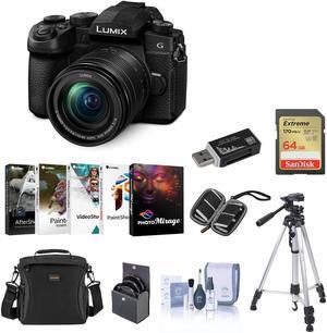 Panasonic Lumix G95 Mirrorless Camera with 12-60mm Lens w/PC Software, Acc Kit