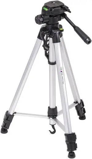 Takama Aluminum 3-Section Tripod with 3-Way Head, 66" Max Height