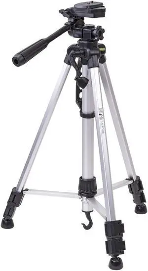Takama Aluminum 3-Section Tripod with 3-Way Head, 58" Max Height