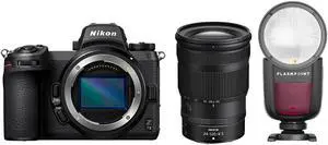 Nikon Z 7II Mirrorless Digital Camera with 24-120mm f/4 Lens with Flash Kit