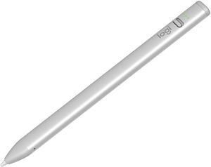Logitech Crayon USBC Digital Pencil for Apple iPads Silver 914000070