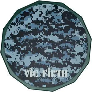 Vic Firth 12" Digital Camo Drum Practice Pad #VXPPDC12