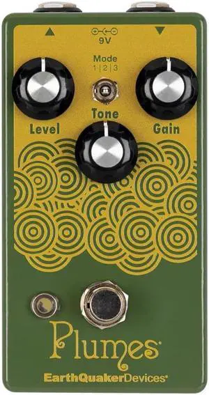 Earthquaker Devices Plumes Small Signal Shredder Pedal #EQDPLUMV1USA