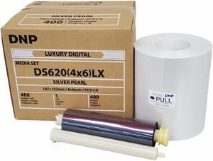 DNP DS40 5x7 Dyesub Printer Paper, 400 Glossy Prints DS405X7Z