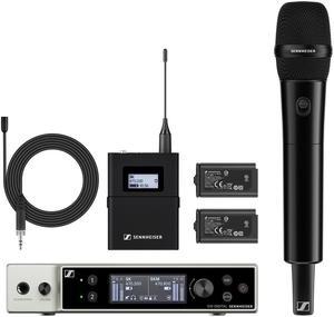 Sennheiser EW-DX MKE 2/835-S Wireless Lavalier & Vocal Combo Set, 520 - 607MHz
