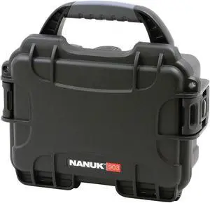 Protective Case, 6-13/16" W x 9-3/32" L x 3-13/16" H NANUK CASES 903-1001