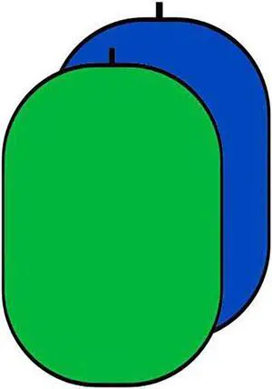 Belle Drape Collapsible Background - 40X60" (Blue/Green Chroma)