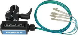 Camplex opticalCON QUAD to Four LC Breakout Adapter, Multimode with Clamp