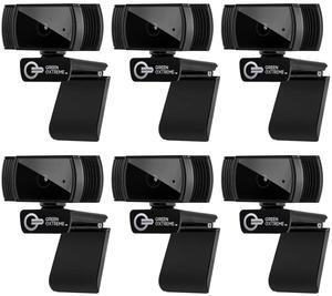 Green Extreme T200 Full HD Webcam with Auto Focus 6-Pack #GX-T200 6