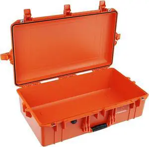 Pelican 1605AirNF Hard Carry Case with Liner, No Foam, Orange #016050-0011-150
