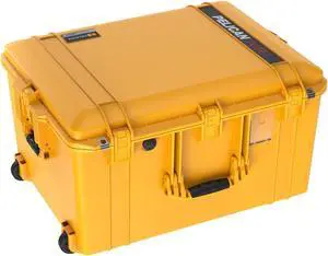 Pelican 1637 Air Case, No Foam, Yellow #016370-0011-240