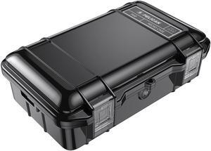 Pelican M60 Waterproof Hard Micro Case, Large, Black #M600-0250-110