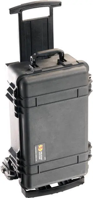Pelican 1510M Case and Mobility Kit without Foam, Black #015100-0019-110
