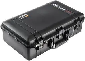Pelican 1555TP Air Case with TrekPak Divider System, Black #015550-0051-110