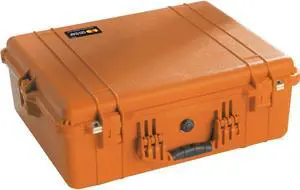 Pelican 1600 Case without Foam, Orange #1600-001-150