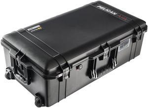 Pelican 1615WD Air Wheeled Check-In Case with Padded Dividers, Black