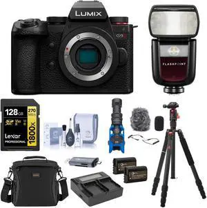 Panasonic Lumix G9 II Mirrorless Camera with Accessories Kit #DC-G9M2BODY K3
