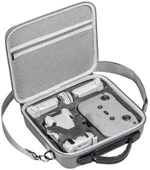 Aries Carrying Case for DJI Mini 4 Pro Drone and RC-N2 Controller, Gray