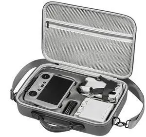 Aries Carrying Case for DJI Mini 4 Pro Fly More Combo / Mini 3 & Mini 3 Pro, Gray