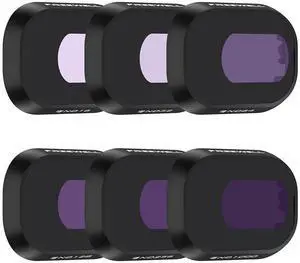 Freewell All Day ND Lens Filter Kit for DJI Mini 4 Pro Drone, 6-Pack