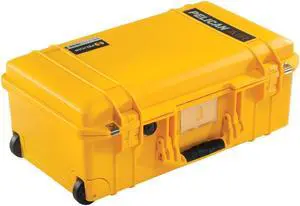 Pelican 1535 Air Wheeled Carry-On Case, No Foam 2017, Yellow #015350-0012-240