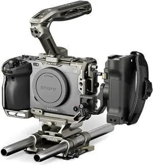 Tilta Full Camera Cage Pro Kit for Sony FX3 & FX30 V2, Titanium Gray Tilta Full Camera Cage Pro Kit for Sony FX3 & FX30 V2, Titanium Gray