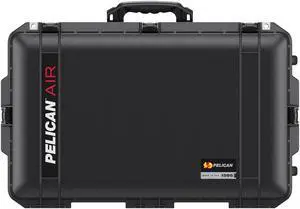 Pelican 1595 Air Wheeled Waterproof Hard Case with TrekPak Divider System, Black