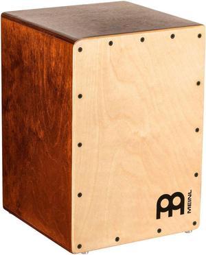 Meinl Percussion Cajon Box Drum with Internal Snares and Bass Tone for Acoustic Music  Made in Europe  Baltic Birch Wood, Play with Your Hands, Compact Size, 2-Year Warranty, JC50LBNT
