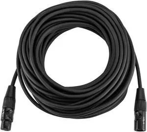 H&A Elite Pro 50' XLR M to XLR F Microphone Cable with Rean Connectors #G-XMF-50