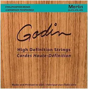 Seagull Godin Steel/Phosphor Bronze Strings for M4 (2x.012, .016, .025)