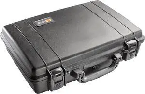 Pelican 1470 Attache Watertight Case, without Foam Insert - Black #1470-001-110