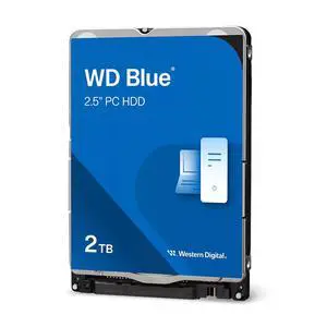 WD Blue 2.5" SATA III Internal PC Mobile Hard Drive 2TB
