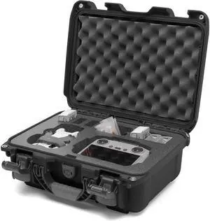 Nanuk 915 Waterproof Hard Case with Foam Insert for DJI Mini 4 Pro Fly More Combo Kit, Black