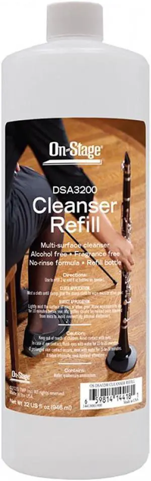 On-Stage DSA3200 Cleanser Refill, 32 fl. oz #14418