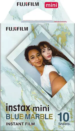 Fujifilm Instax Mini Blue Marble Instant Film, 10 Exposures #16656461