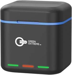 Green Extreme Triple Battery Charger for GoPro Hero 9, 10, 11 & 12 Batteries