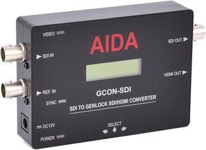 AIDA SDI to Genlock SDI/HDMI Converter with Active Loop Output #AIDA-GCON-SDI