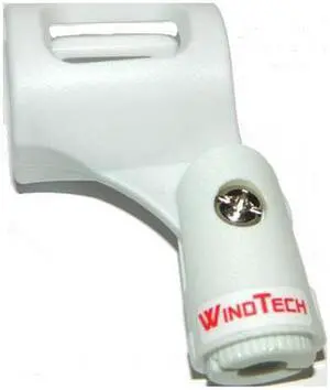 WindTech MC-2 Microphone Clip, White