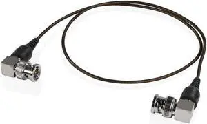 Shape 24" Skinny 90-Degree BNC Cable, Black #SKI24N