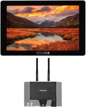 SmallHD Cine 7 7" Full HD Touchscreen On-Camera Monitor, Bundle with Teradek Bolt 6 1500 Transmitter Monitor Module