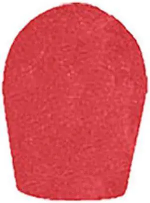 WindTech 600 Series Windscreen, Inside Diameter 1.0" / 25mm - Red #604