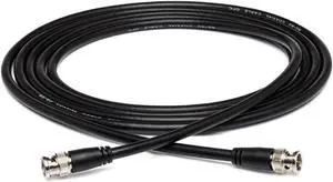 Hosa Technology 3' BNC to BNC Pro 75-Ohm Coax RG-6/U Cable #BNC-06-103