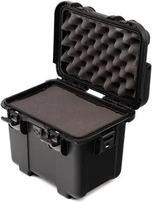 Nanuk T20 Top Loader Waterproof Hard Case with Cube Foam Insert, Black