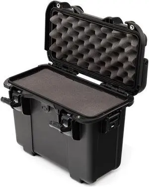 Nanuk T30 Top Loader Waterproof Hard Case with Cube Foam Insert, Black