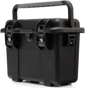 Nanuk T30 Top Loader Waterproof Hard Case with Lid Organizer and Dividers, Black