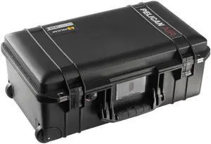 Pelican 1535 Air Wheeled Carry-On Case with Foam, Black #015350-0000-110