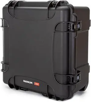 Nanuk Wheeled Series 968 Waterproof Hard Case with Foam Insert, Black