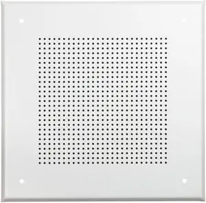 Lowell Manufacturing SG-8 11" Square Screw Mount Steel Grille for 8" Speaker Driver, White