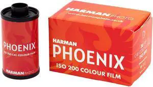 Harman Phoenix 200 35mm Color Negative Roll Film, 200 ISO, 36 Exposures #1182094
